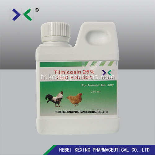 25% de solution de phosphate de tilmicosine